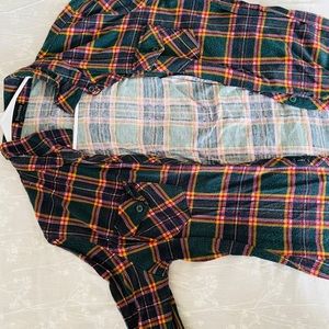 Zenobia Plaid Long sleeve shirt